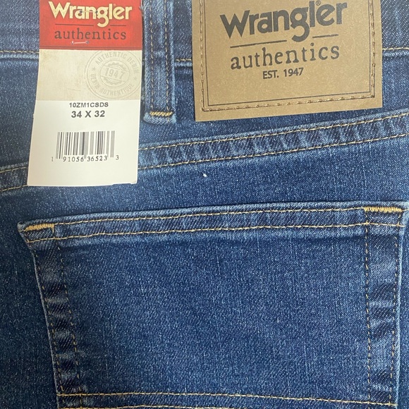 Wrangler Authentics Denim Jeans Size: 34 x 32 - Picture 2 of 16